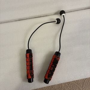 Cordless, Ropeless Jump Rope For Fitness. Comfort Grip And Weighted Balls.